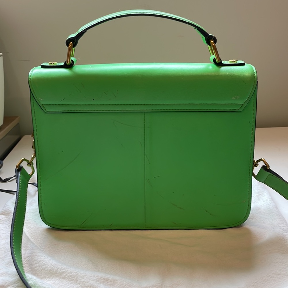 JCrew Neon Green Lady Purse - Picture 7 of 13